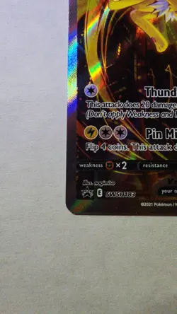 Pokemon Sword & Shield Promo Card - Jolteon V Holo SWSH183 Vmax Collection box - Image 3