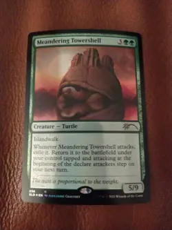 Meandering Towershell *FOIL* [SLD] Secret Lair: Math is for Blockers - Image 1