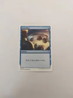 Preordain (White Border) Mystery Booster 2 Regular NM MTG - Image 1