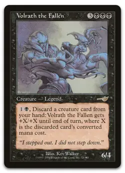 Volrath the Fallen #75 (NM) Nemesis NMS Magic MTG - Image 1