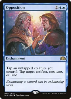 Opposition Foil - Dominaria Remastered MTG-NM - Image 1