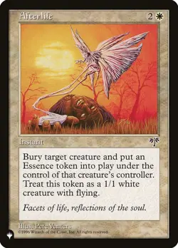 Afterlife Regular - The List MTG-NM - Image 1