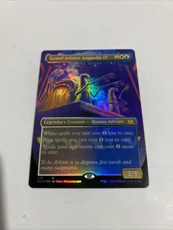 Grand Arbiter Augustin IV Borderless Alternate Art Double Masters 2022 Edition - Image 1