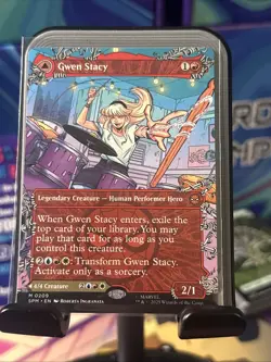Magic the Gathering - Gwen Stacy (0209) (Borderless) (SPM) #209 - Image 1