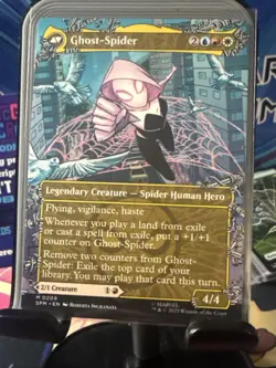 Magic the Gathering - Gwen Stacy (0209) (Borderless) (SPM) #209 - Image 2