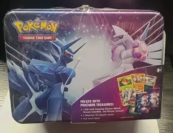 Pokemon TCG Sword & Shield PALKIA & DIALGA Fall 2022 Collector Chest Tin SEALED - Image 1