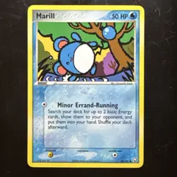Marill 68/109 Common EX Team Rocket Returns Pokemon Non Holo - Image 1