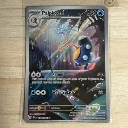 Pokemon SV: Black Bolt #104/086 Palpitoad IR NEAR MINT 2025 TCG - Image 1