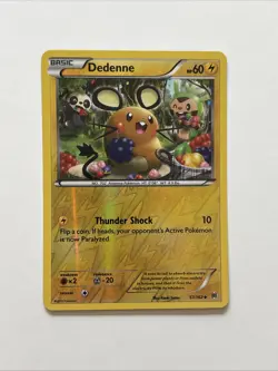 Dedenne 57/162 Rev Reverse Holo XY Breakthrough Pokemon NM - Image 1