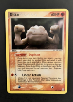 2005 POKEMON DITTO (Geodude) 62/113 Ex DELTA SPECIES -REGULAR - NM/M (DG9) - Image 1