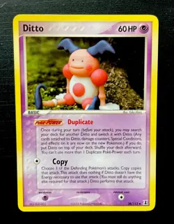 Pokemon TCG Ditto - (Mr. Mime) 38/113 EX Delta Species Uncommon - Image 1