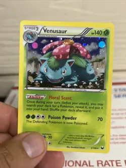 LP Venusaur - 3/108 - Promotional Cosmos Holo XY Blisters Exclusive Pokemon (H65 - Image 3