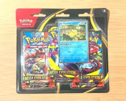 Pokemon Mega Evolutions Psyduck 3 Pack Blister IN HAND FAST SHIPPING - Image 1