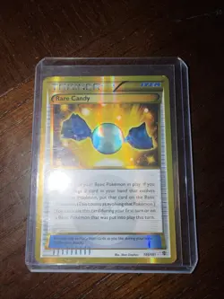 Pokemon TCG 2013 Rare Candy (105 Secret Rare) 105/101 Plasma Blast Holo Gold - Image 1