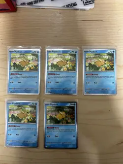 Pokemon Mega Evolution Psyduck Black Star Promo MEP 007 Cosmos Holo Lot Of 5 - Image 1