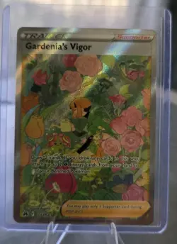 Gardenia's Vigor GG61/GG70 Crown Zenith: Galarian Gallery Holo Pokemon - Image 1
