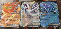 Lugia Ho-Oh Suicune EX 010 007 017 CLB CLC CLV Pokemon TCG Classic NM Promo Set - Image 1