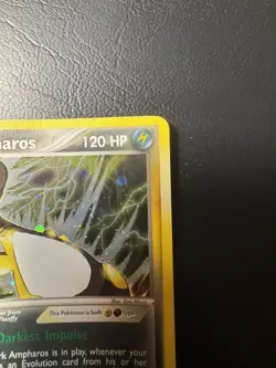 Pokemon Dark Ampharos 2/109 Reverse Holo Rare Team Rocket Returns NM - Image 4