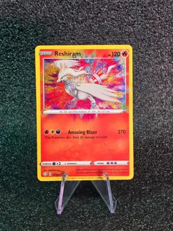 Reshiram 017/072 Amazing Rare Shining Fates Pokemon Card - Image 1