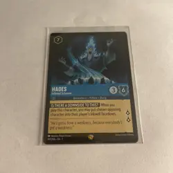 Disney Lorcana TCG - Hades: Infernal Schemer 147/204 Non-Foil Legendary Card - Image 2