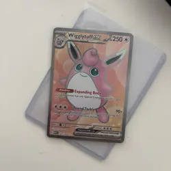 Wigglytuff EX Scarlet & Violet 151 187/165 Holo Ultra Rare Pokemon Card Mint MEW - Image 1