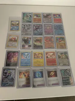 24 Card Pokemon Lot Radiant ex V STAR Full Art Promo Holo Vintage Mixed Lot - Image 1