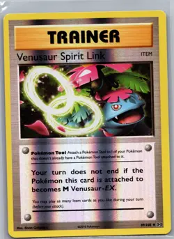 Venusaur Spirit Link 89/108 Reverse Holo XY - Evolutions - Pokemon Card - NM - Image 1