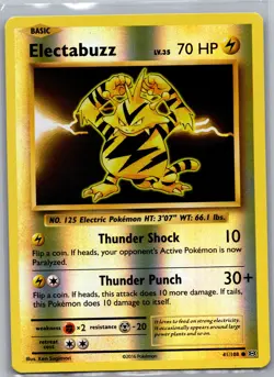 Electabuzz 41/108 Reverse Holo XY - Evolutions - Pokemon Card - NM - Image 1