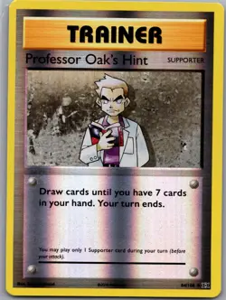 Professor Oak's Hint 84/108 Reverse Holo XY - Evolutions - Pokemon Card - NM - Image 1