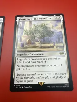 MTG Flowering of the White Tree Universes Beyond: LOTR Tales of Middle-Earth NM - Image 3