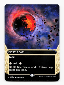 Dust Bowl (0012) (Borderless) - [Edge of Eternities: Stellar Sights] MTG - Image 1