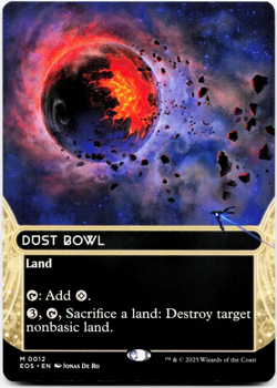 Dust Bowl (0012) (Borderless) - [Edge of Eternities: Stellar Sights] MTG - Image 3