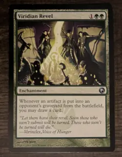 MTG Viridian Revel - Scars of Mirrodin LP - 2010 - Image 1