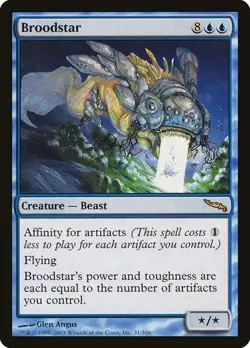 1x Broodstar NM Eng MTG - Mirrodin - Image 1