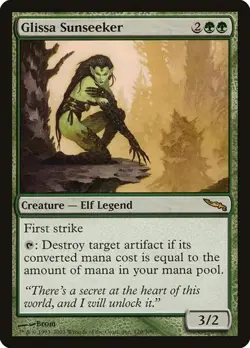 1x Glissa Sunseeker NM Eng MTG - Mirrodin - Image 1