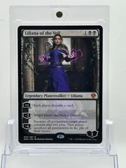 MTG Liliana of the Veil Dominaria United Regular Card 097 - Image 1