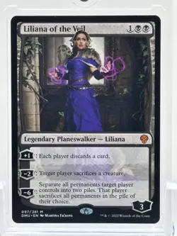 MTG Liliana of the Veil Dominaria United Regular Card 097 - Image 4