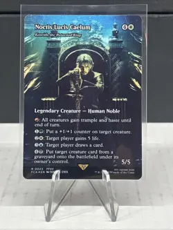 MtG Noctis Lucis Caelum Kenrith the Returned King Showcase Foil 23 Final Fantasy - Image 1