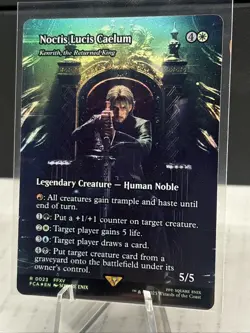 MtG Noctis Lucis Caelum Kenrith the Returned King Showcase Foil 23 Final Fantasy - Image 4