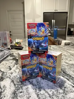 Pokemon TCG Scarlet & Violet Surging Sparks Booster Bundle 6 Pack - Image 1