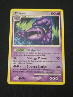 Muk 57/127 Platinum Regular Pokemon TCG Light Played Condition - Image 1