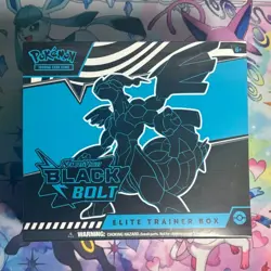 Pokemon TCG Black Bolt Elite Trainer Box ETB New Factory Sealed - Image 1