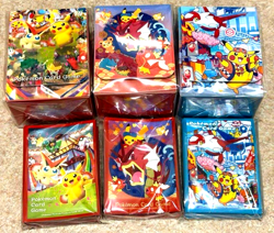Pokemon Official Deck Shield 64 Sleeve & Case Hiroshima Tohoku Fukuoka Japanese - Image 1