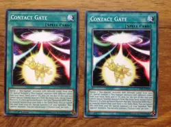2 x CYHO-EN000 Contact Gate 1st Edition YuGiOh . Free UK Postage - Image 3