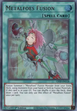 Yugioh - Metalfoes Fusion - Ultra Rare - GFTP-EN118 - NM - English - Image 1