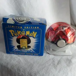 Pokemon 23k Gold POLIWHIRL Trading Card Burger King Promo 1999 Still Sealed - Image 1