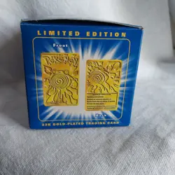Pokemon 23k Gold POLIWHIRL Trading Card Burger King Promo 1999 Still Sealed - Image 5