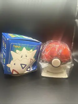Pokemon 23k Gold Plated Togepi Trading Card 1999 Burger King Pokeball SEALED - Image 3