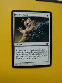 MTG Card. Path to Exile. conflux Instant as pics - Image 3