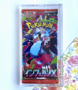 Pokemon TCG Inferno X 1 Pack Authentic New M2 Japanese Card with Protect Case - Image 2
